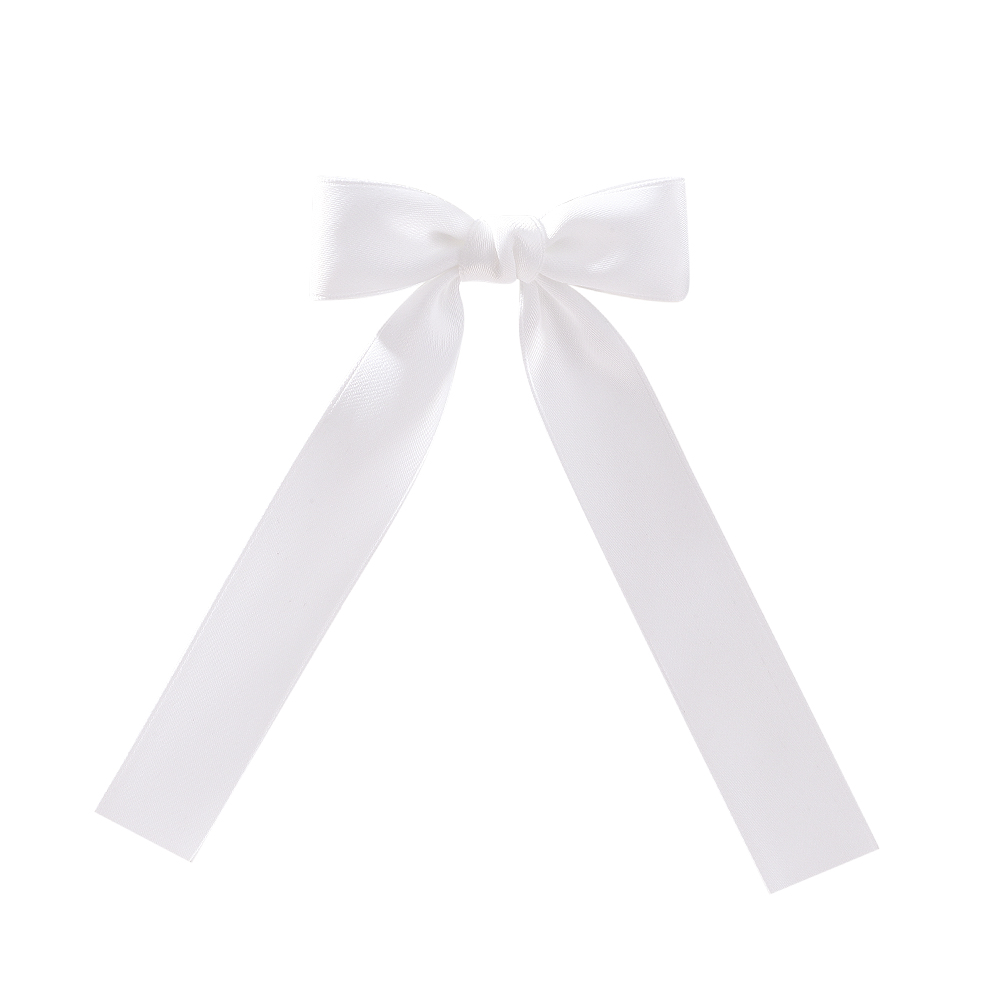 Girl's Sweet Bow Knot Cotton Polyester Tassel Hair Clip display picture 15
