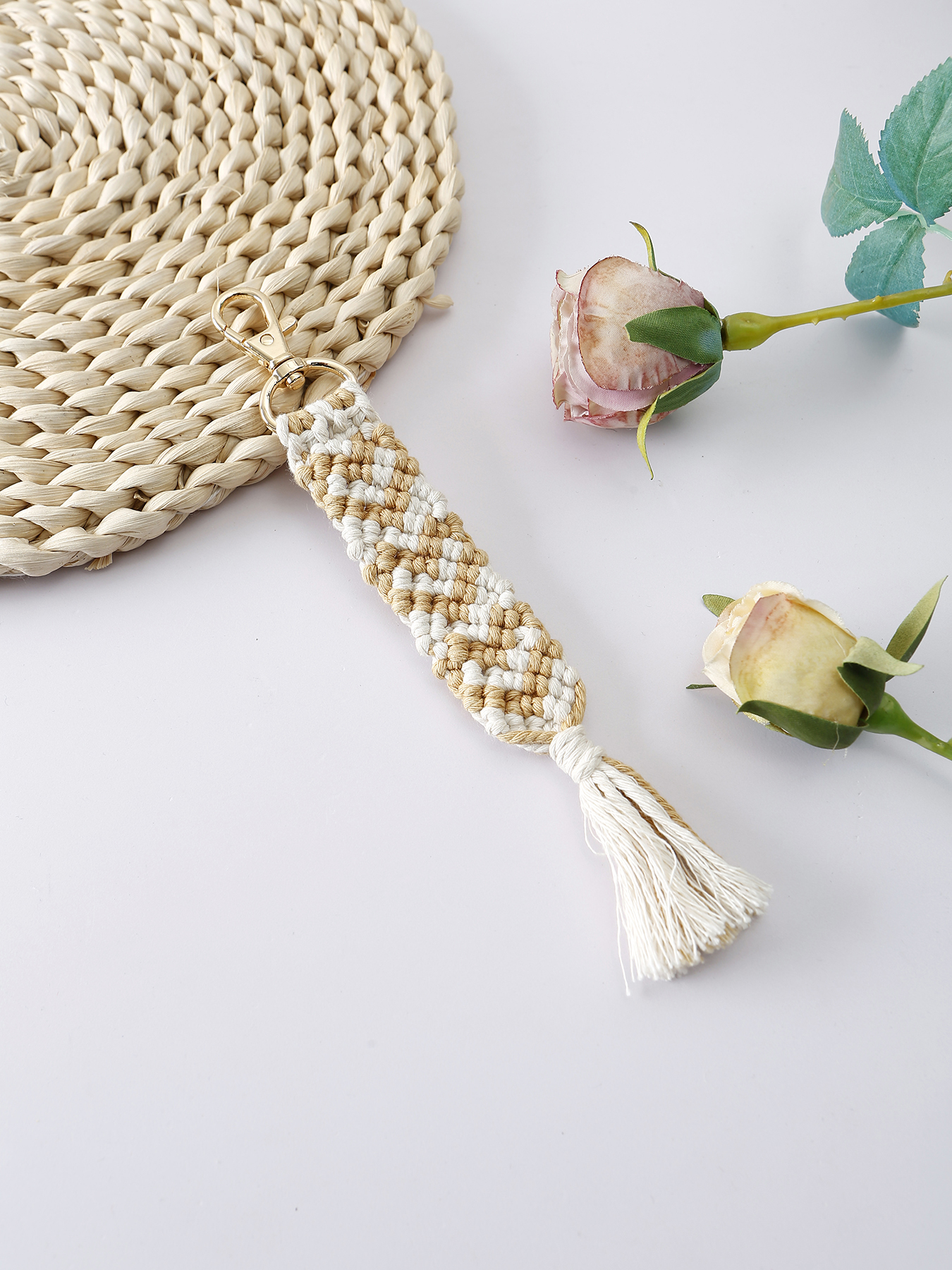 Style Simple Forme De Cœur Coton Tricot La Saint-valentin Pendentif De Sac display picture 10