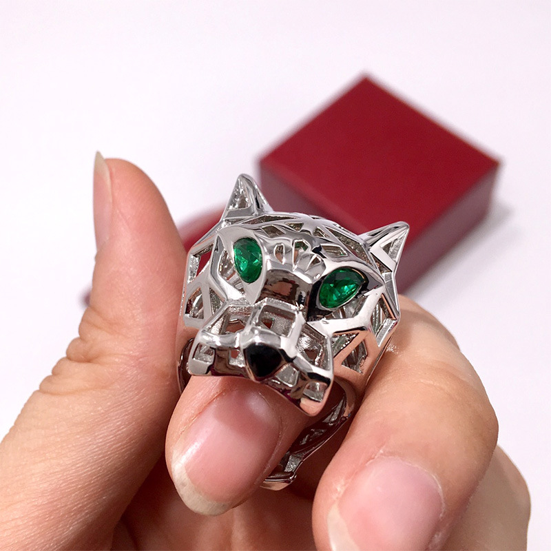 Wholesale Jewelry Commute Animal Alloy Artificial Gemstones Inlay Rings display picture 5