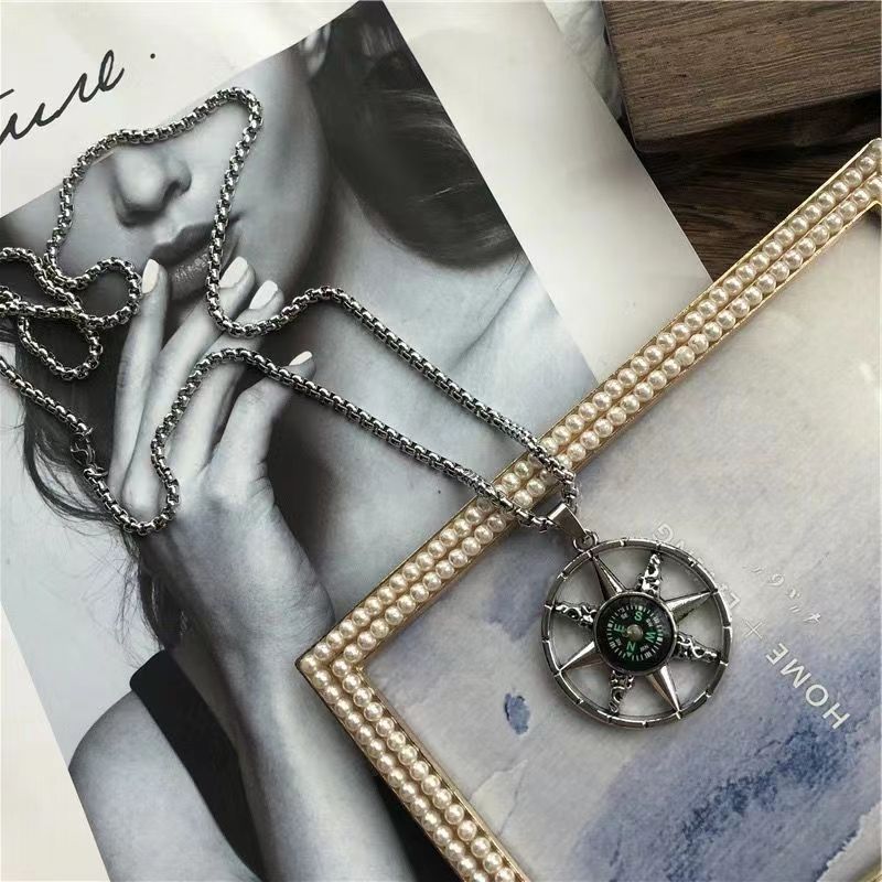 Casual Round Alloy Acrylic Unisex Pendant Necklace display picture 3