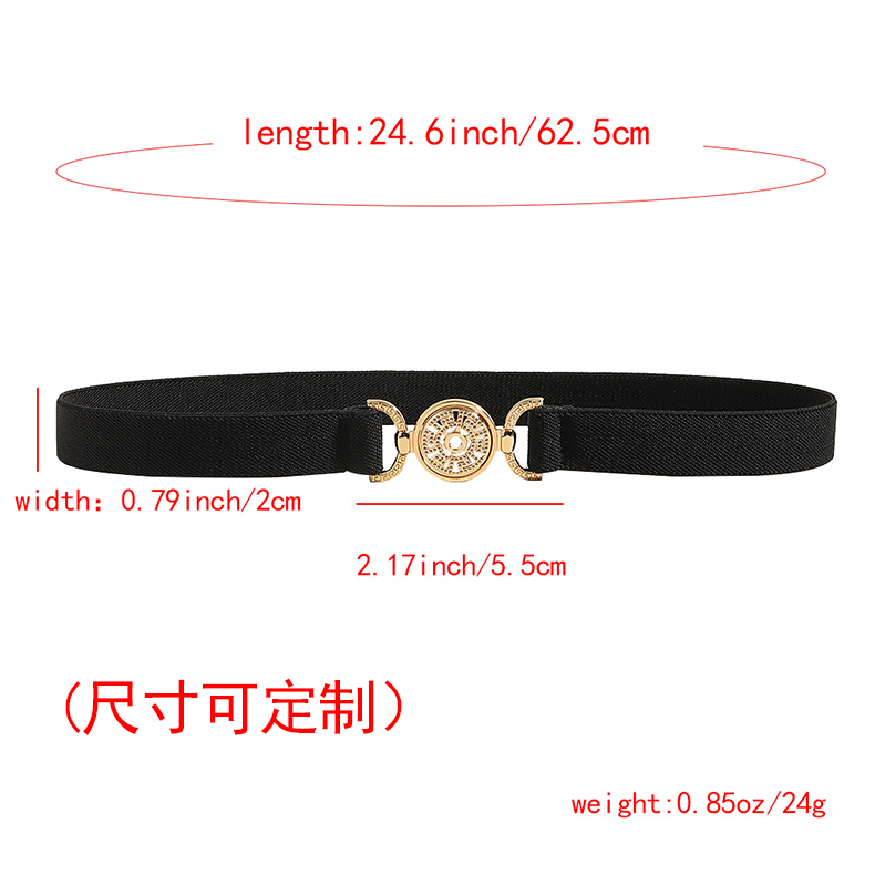 Simple Style Geometric Pu Leather Alloy Women's Leather Belts display picture 12