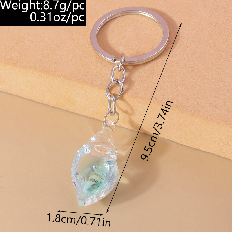 Mignon Style Simple Conque Alliage Pendentif De Sac Porte-clés display picture 1