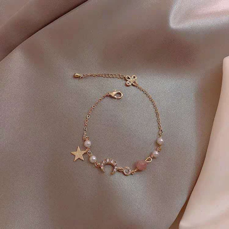 Princesse Mignon Romantique Star Lune Alliage De Gros Bracelets display picture 5