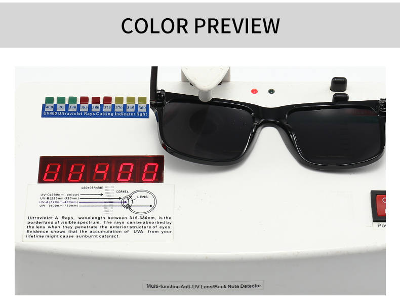 Modern Style Solid Color Pc Square Patchwork Full Frame Men's Sunglasses display picture 4