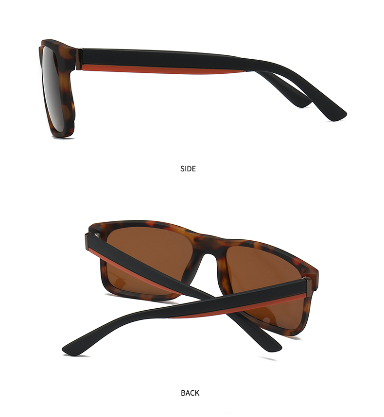Modern Style Solid Color Pc Square Patchwork Full Frame Men's Sunglasses display picture 12