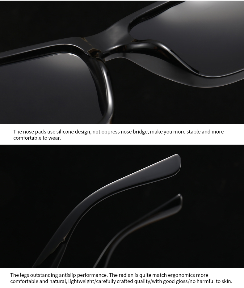 Modern Style Solid Color Pc Square Patchwork Full Frame Men's Sunglasses display picture 18