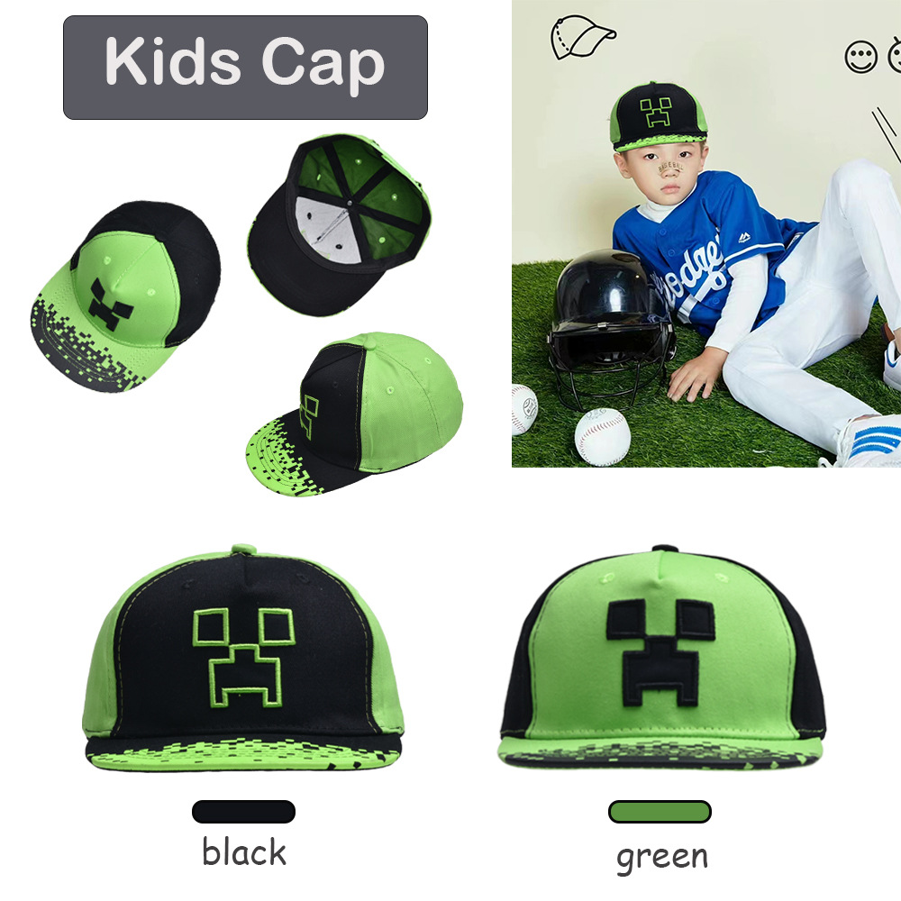 Boy's Hip-hop Color Block Patchwork Curved Eaves Baseball Cap display picture 2