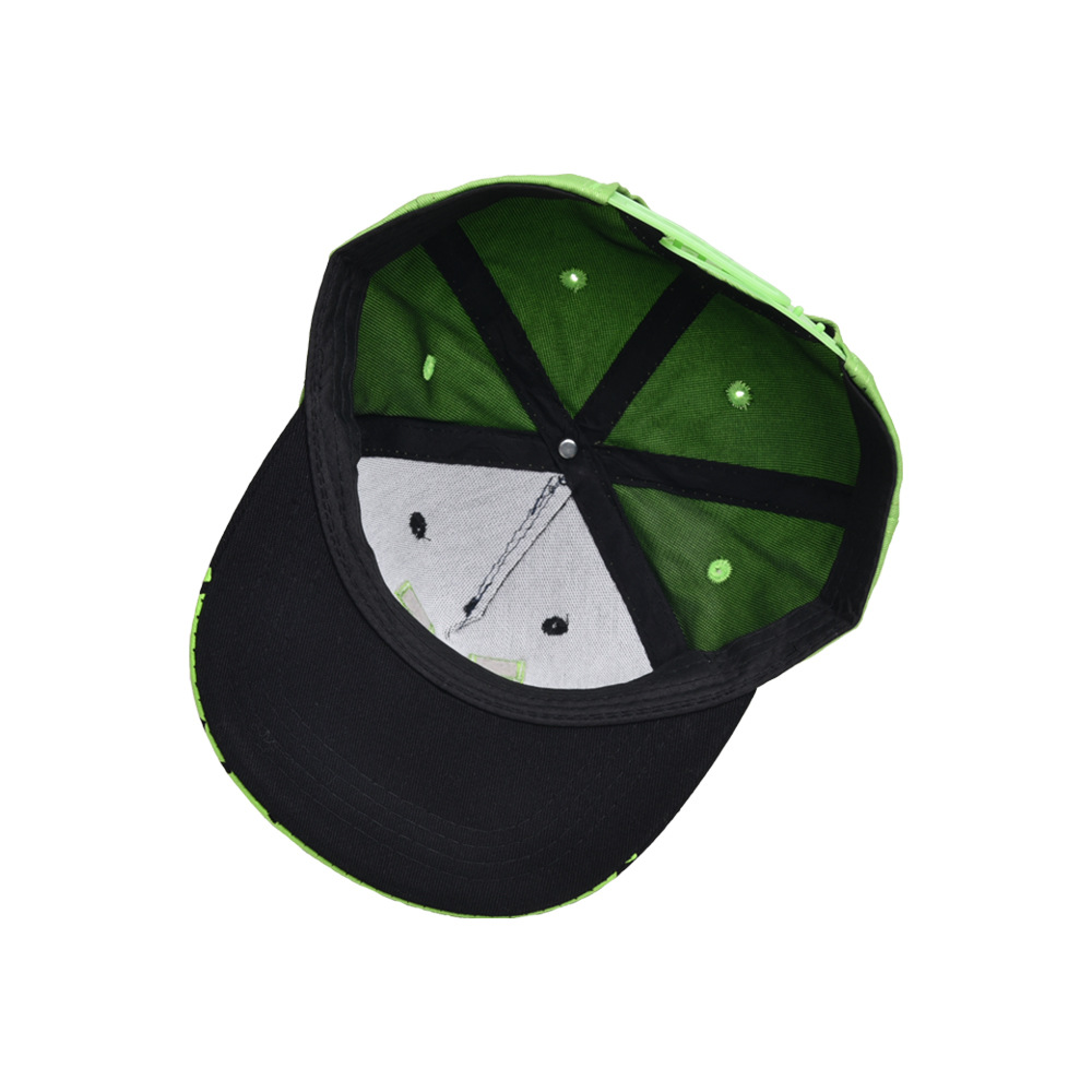 Boy's Hip-hop Color Block Patchwork Curved Eaves Baseball Cap display picture 8