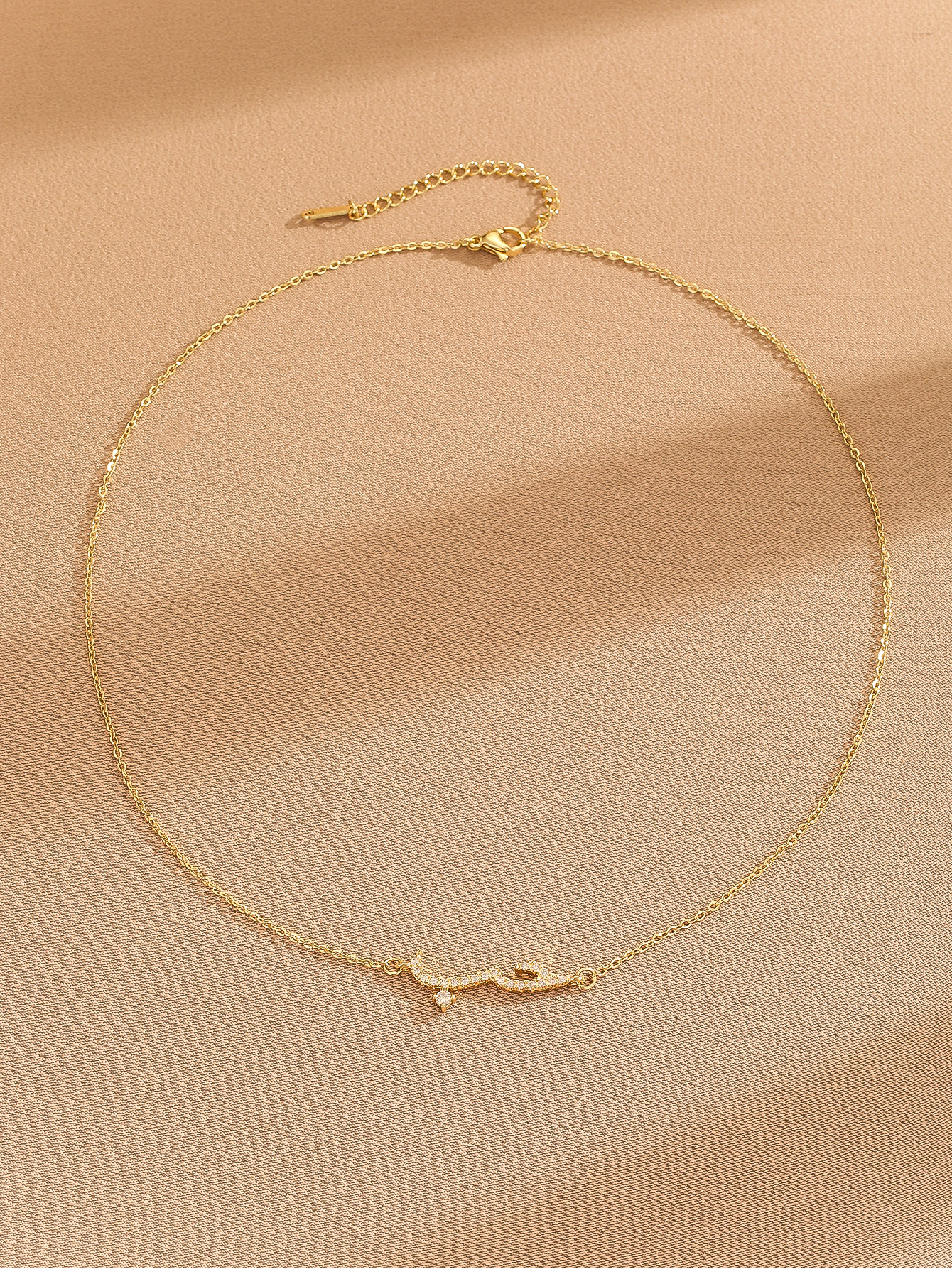Simple Style Geometric Copper Zircon Pendant Necklace display picture 4