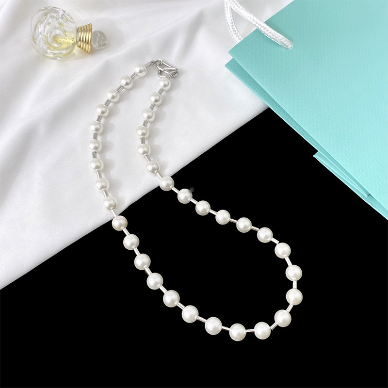 Simple Style Pearl Artificial Pearl Artificial Pearls Women's Necklace display picture 8