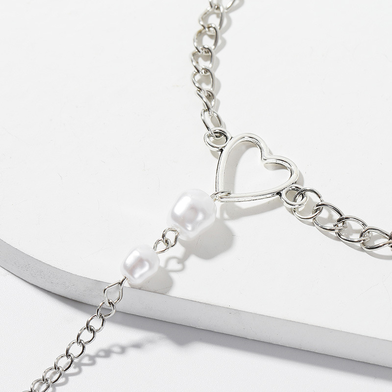 Simple Style Geometric Heart Shape Alloy Plating Women's Bracelets display picture 6