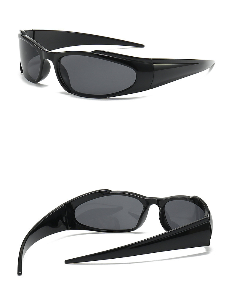 Strassenmode Toller Stil Geometrisch Pc Ovaler Rahmen Vollbild Sonnenbrille Der Frauen display picture 8