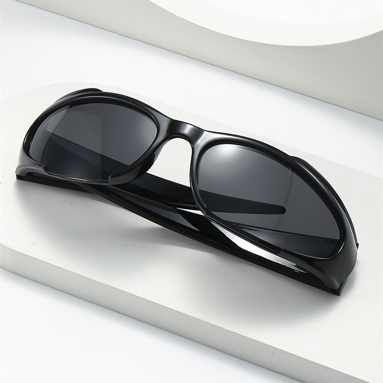 Strassenmode Toller Stil Geometrisch Pc Ovaler Rahmen Vollbild Sonnenbrille Der Frauen display picture 6