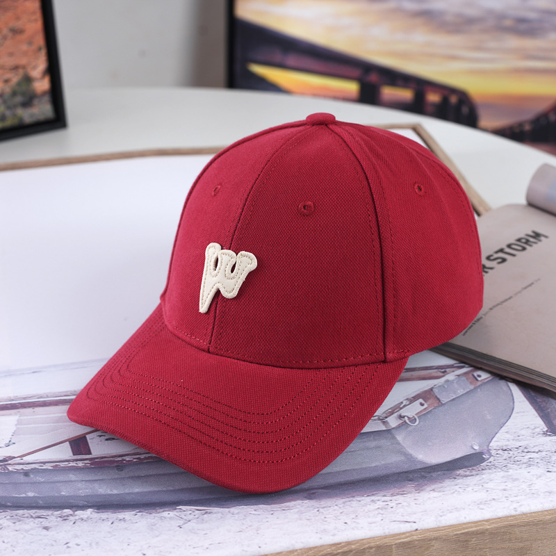 Unisex Casual Hip-hop Simple Style Letter Patch Curved Eaves Baseball Cap display picture 8