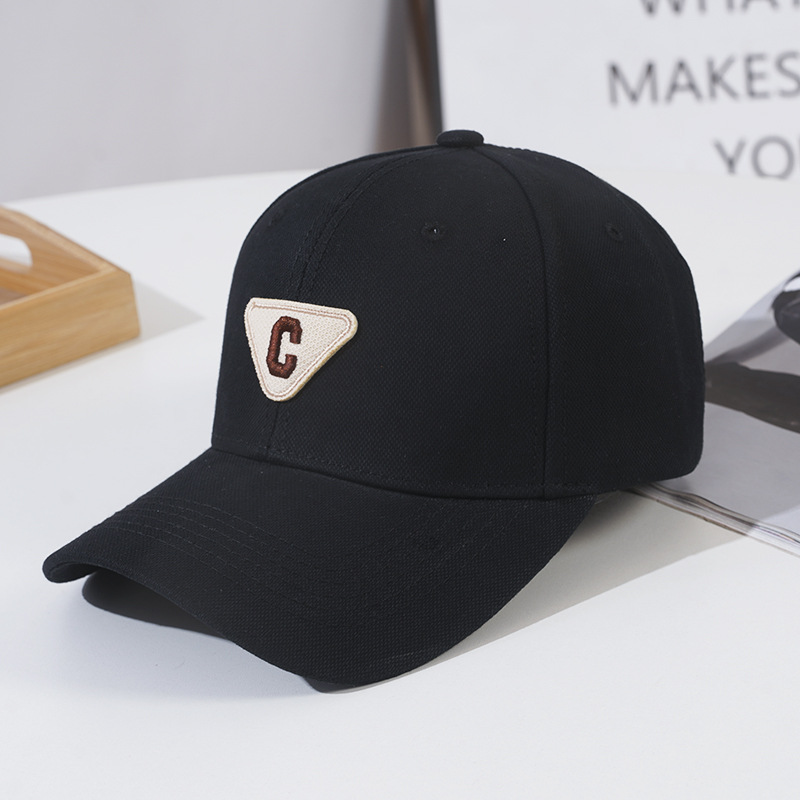 Adults Casual Sports Triangle Handmade Wide Eaves Baseball Cap display picture 3