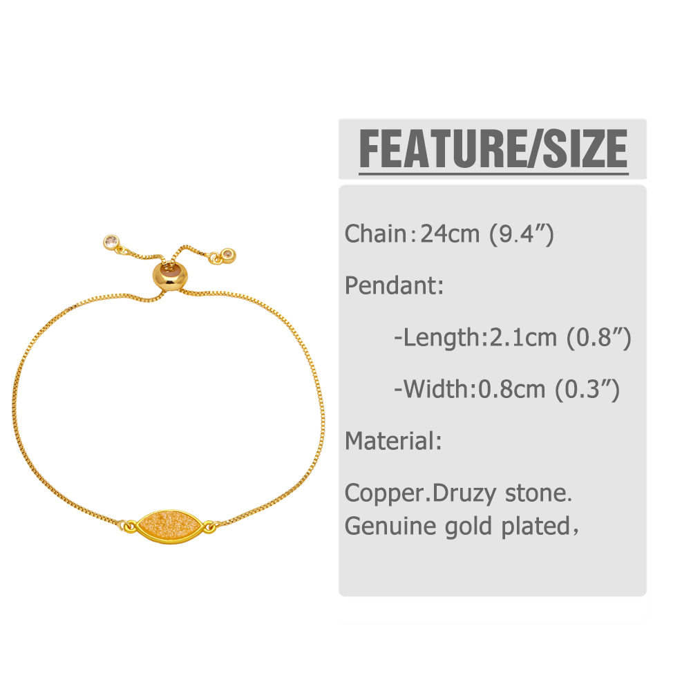 Simple Style Geometric Copper Plating 18k Gold Plated Bracelets display picture 1