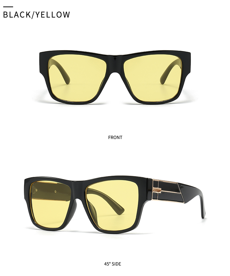 Modern Style Streetwear Geometric Pc Square Full Frame Women's Sunglasses display picture 6