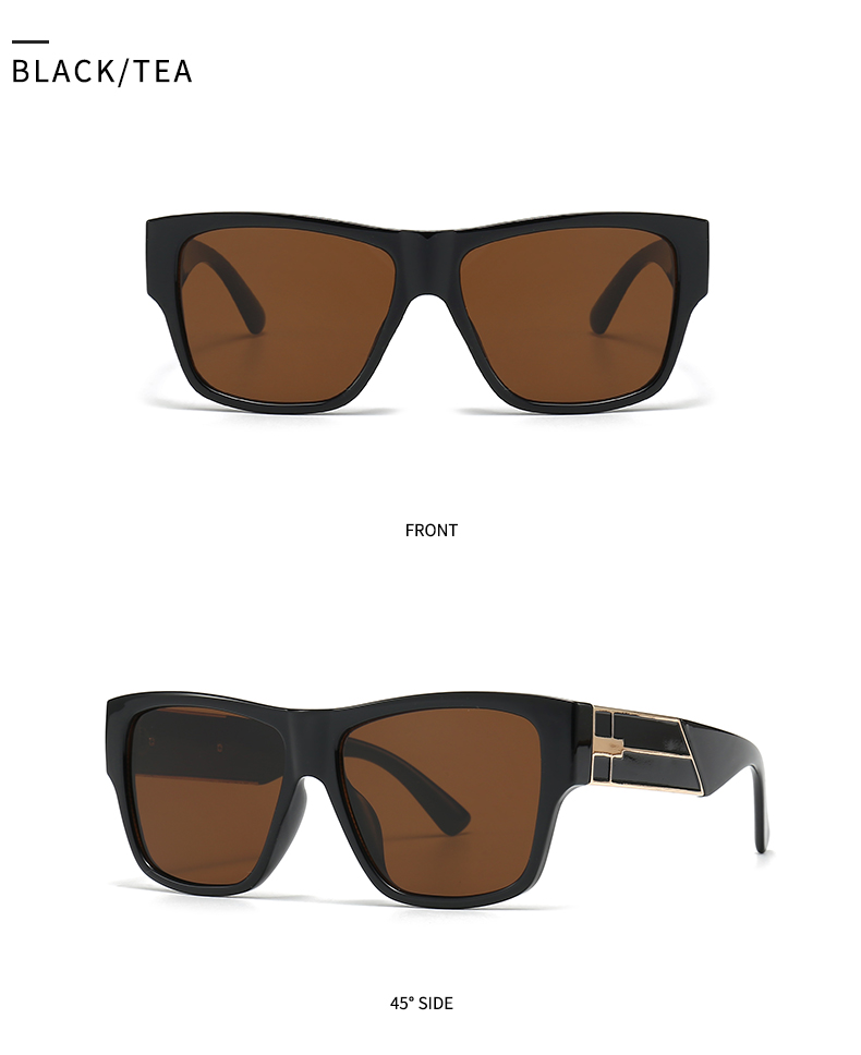 Modern Style Streetwear Geometric Pc Square Full Frame Women's Sunglasses display picture 9