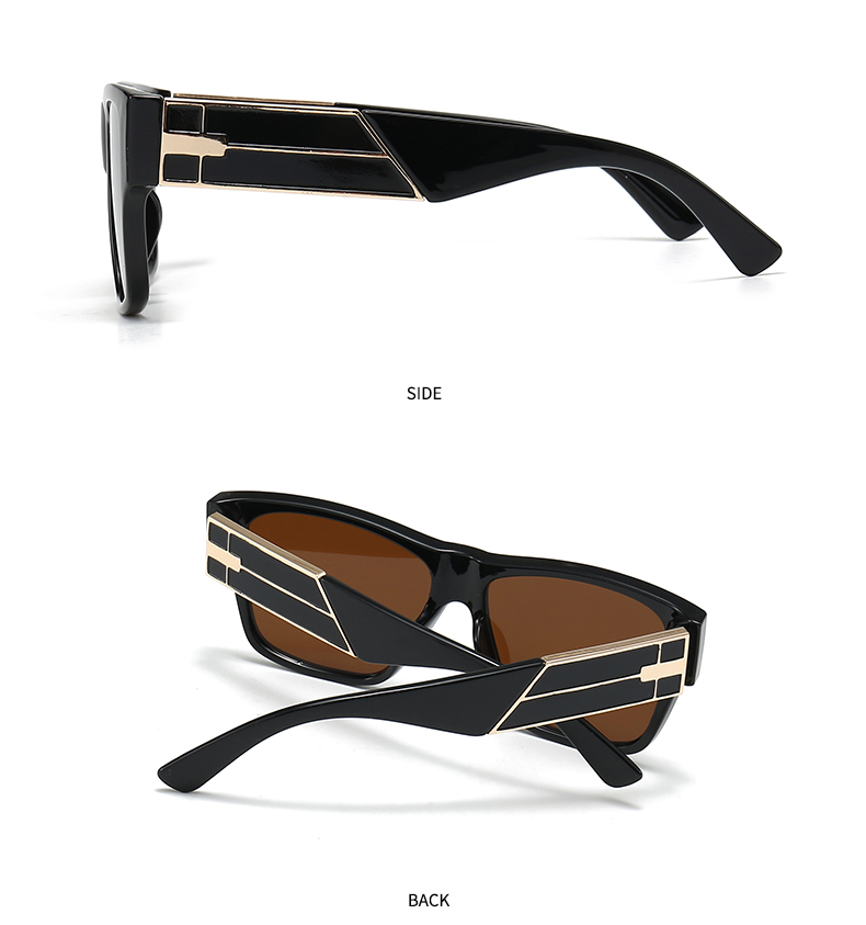 Modern Style Streetwear Geometric Pc Square Full Frame Women's Sunglasses display picture 14