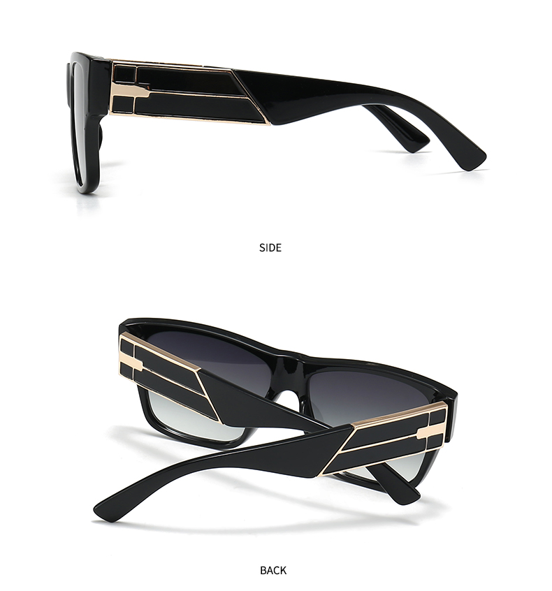 Modern Style Streetwear Geometric Pc Square Full Frame Women's Sunglasses display picture 16