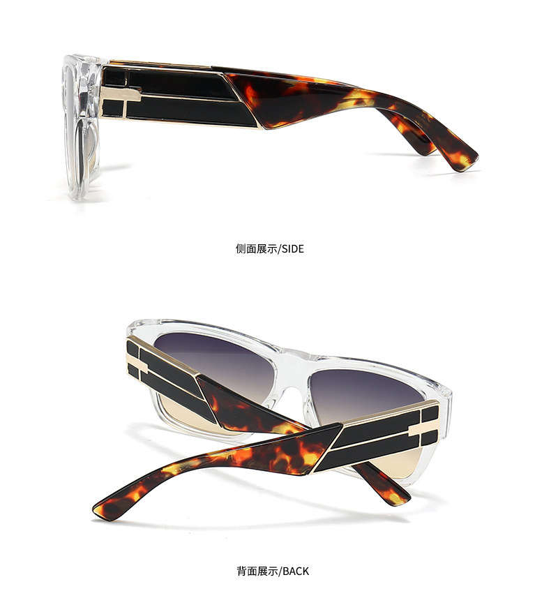 Modern Style Streetwear Geometric Pc Square Full Frame Women's Sunglasses display picture 18