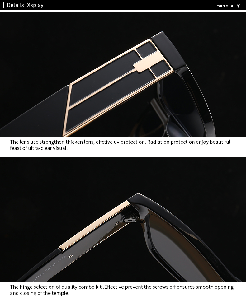 Modern Style Streetwear Geometric Pc Square Full Frame Women's Sunglasses display picture 20