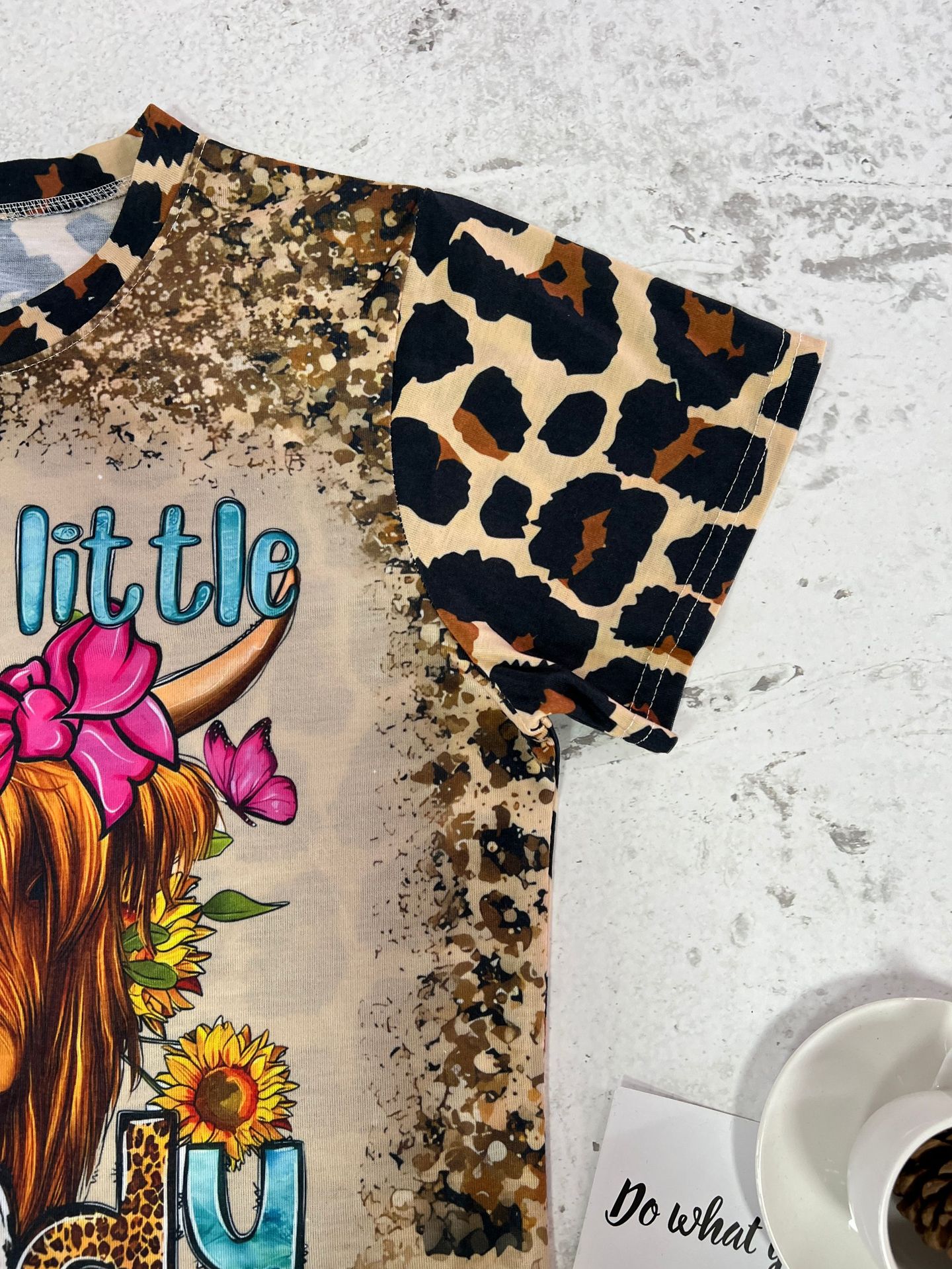 Women's T-shirt Short Sleeve T-shirts Streetwear Letter Leopard display picture 3