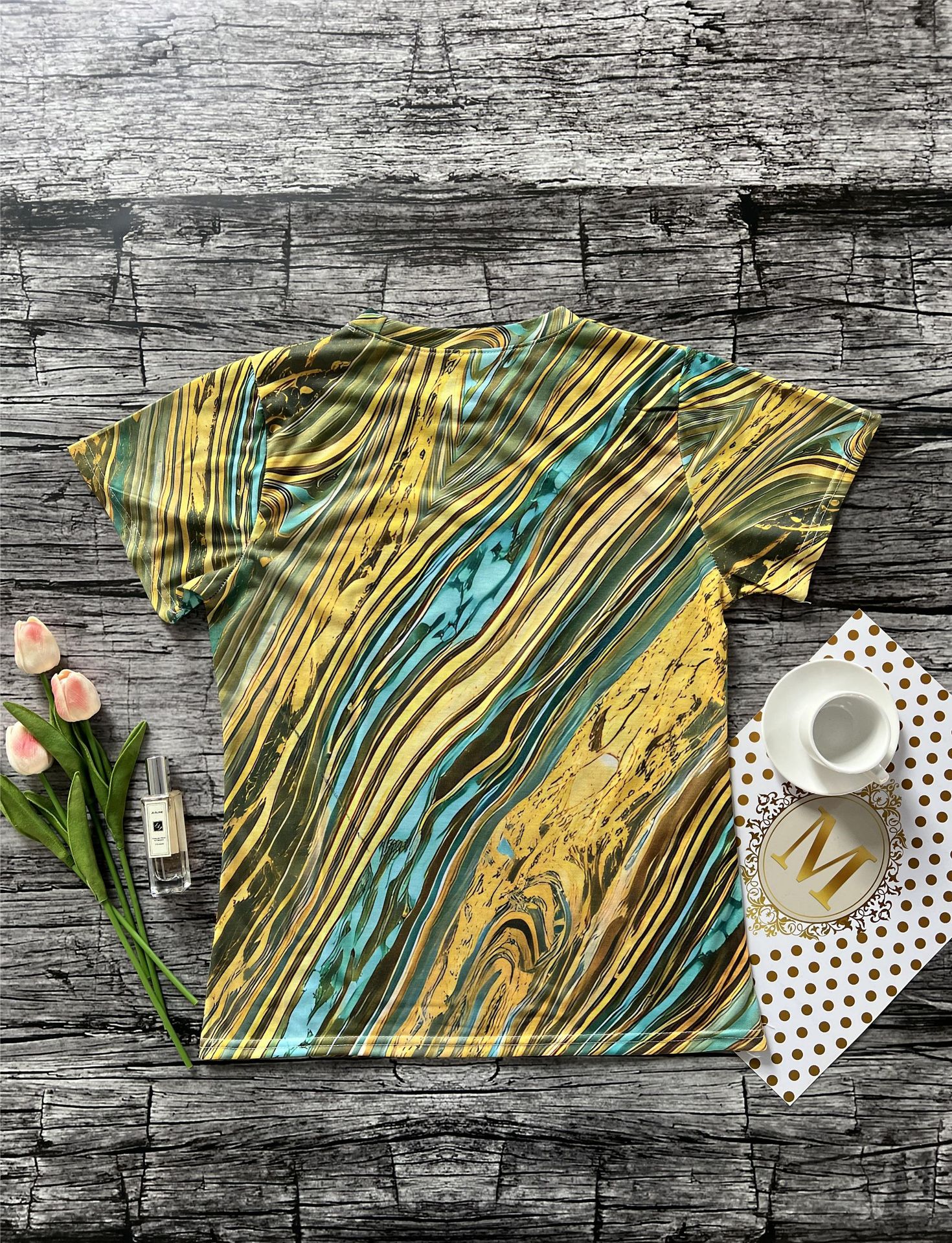 Women's T-shirt Short Sleeve T-shirts Casual 3d Print display picture 2