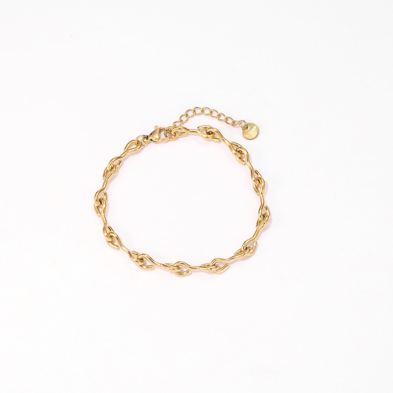 Décontractée Style Simple Géométrique Acier Inoxydable Bracelets Collier display picture 5