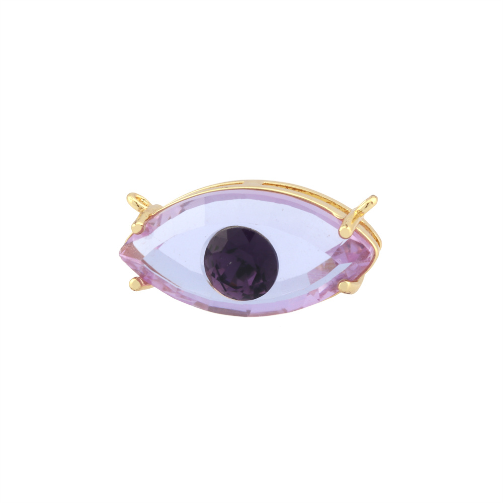 1 Piece Ig Style Shiny Devil's Eye Copper Plating Inlay Pendant Jewelry Accessories display picture 19
