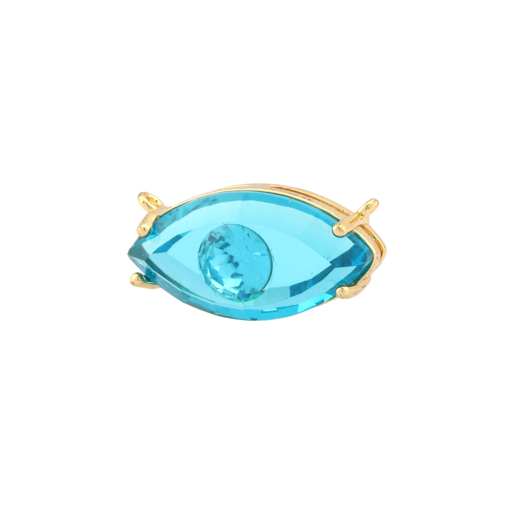 1 Piece Ig Style Shiny Devil's Eye Copper Plating Inlay Pendant Jewelry Accessories display picture 22