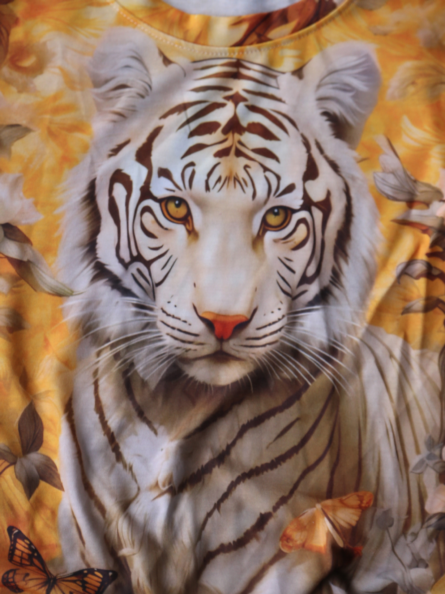 Women's T-shirt Short Sleeve T-shirts Streetwear Tiger display picture 4