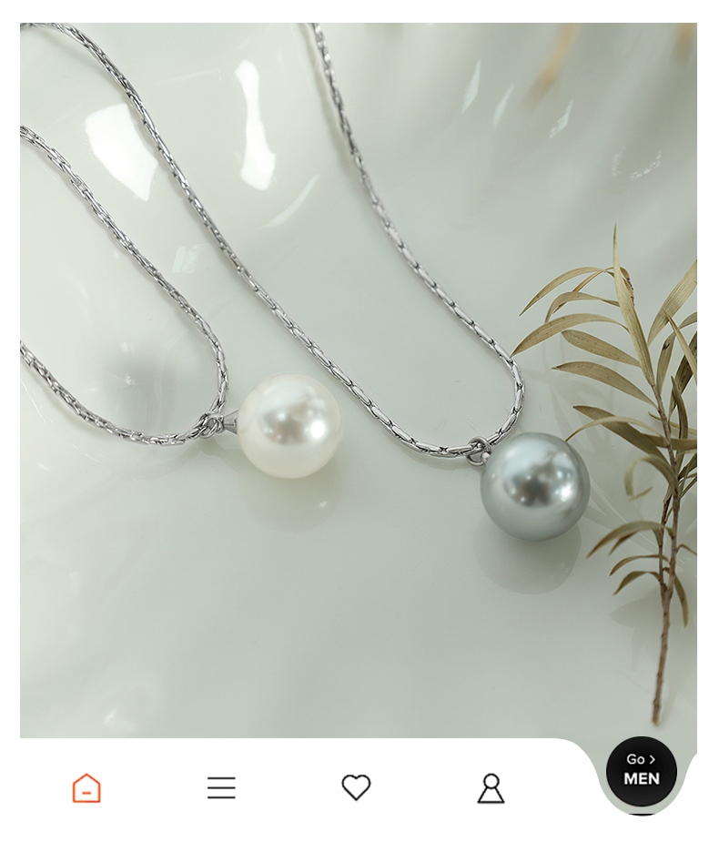 Simple Style Round Pearl Glass Bead Titanium Steel Plating 18k Gold Plated Necklace display picture 3