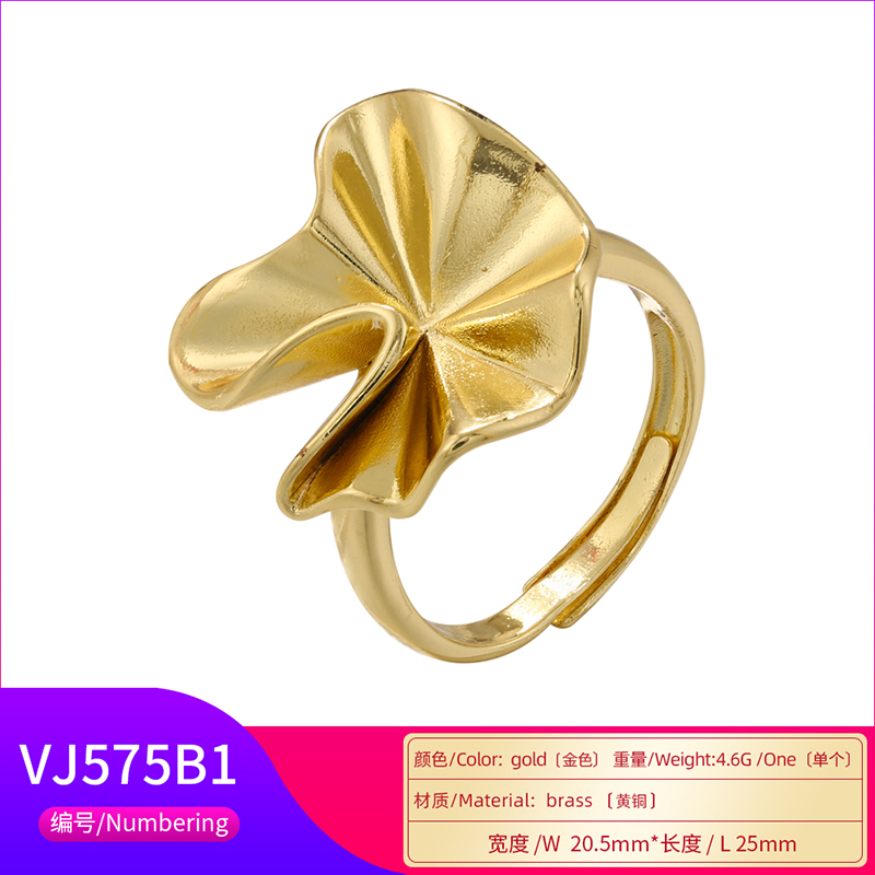 Vintage Style Simple Style Irregular Red Heart Petal Copper Plating Inlay Zircon 18k Gold Plated Open Rings display picture 26