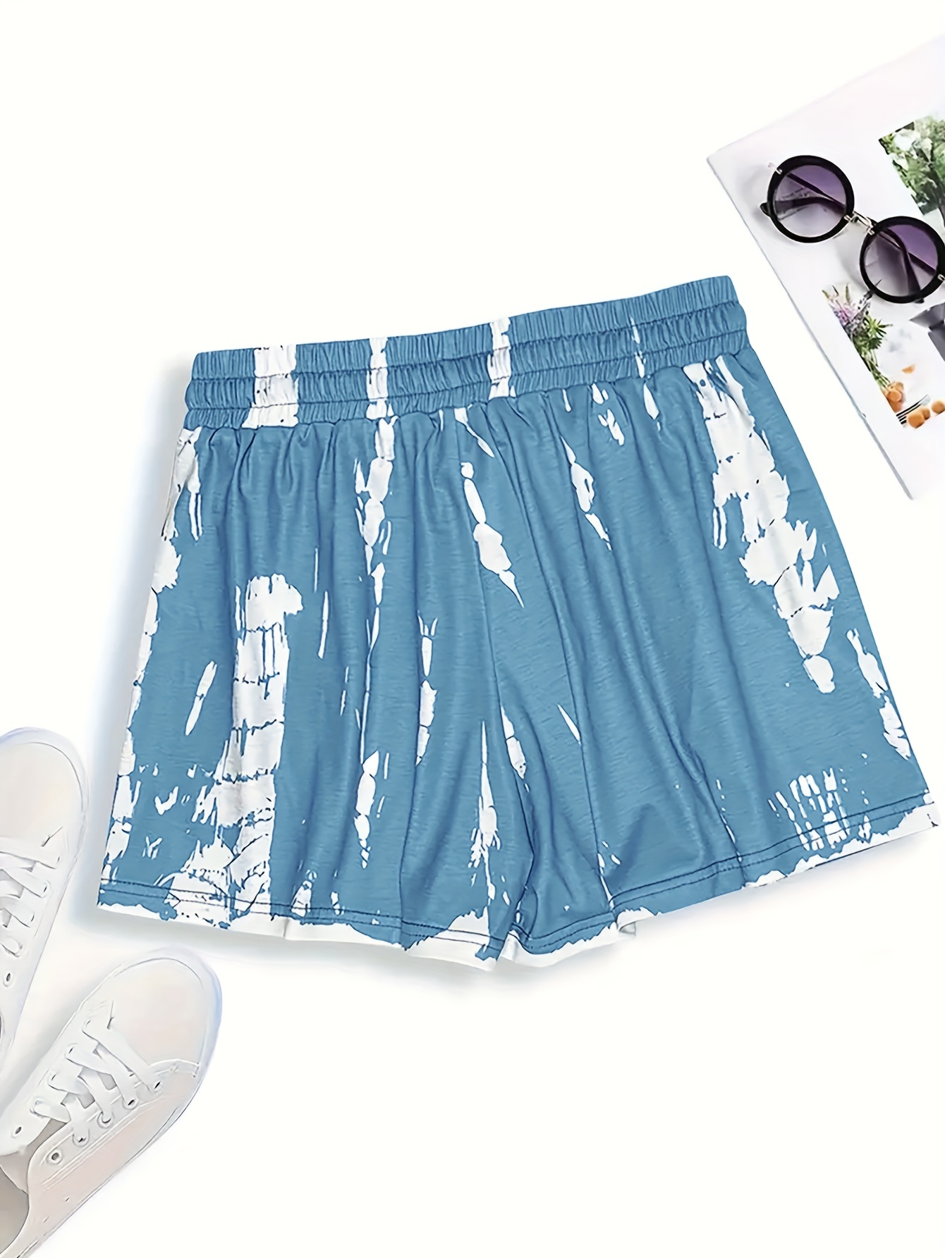 Daily Casual Color Block Shorts Shorts display picture 2