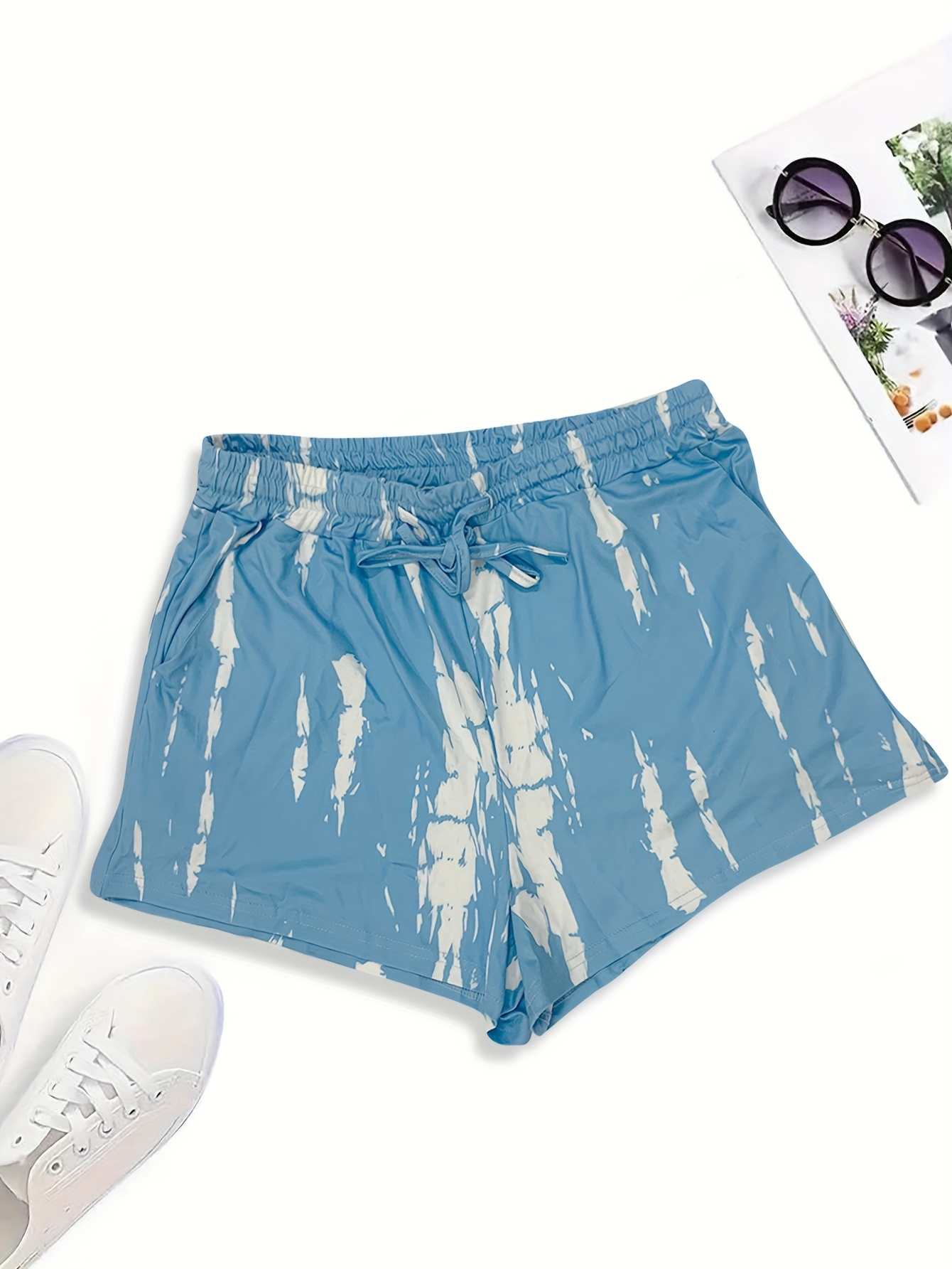 Daily Casual Color Block Shorts Shorts display picture 3