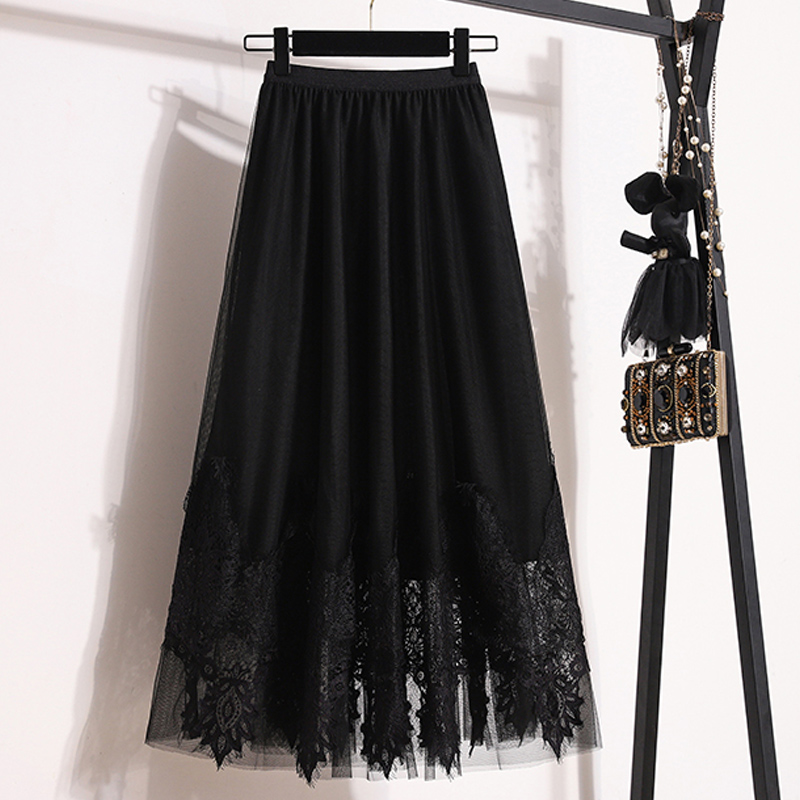 Summer Spring Autumn Basic Classic Style Solid Color Polyester Maxi Long Dress Skirts display picture 1