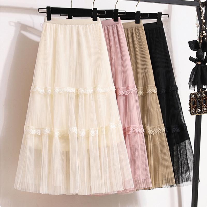 Summer Spring Autumn Basic Classic Style Solid Color Polyester Maxi Long Dress Skirts display picture 1