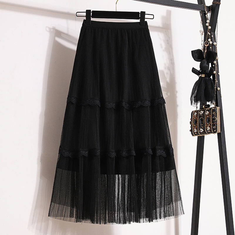 Summer Spring Autumn Basic Classic Style Solid Color Polyester Maxi Long Dress Skirts display picture 3