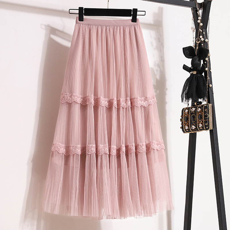 Summer Spring Autumn Basic Classic Style Solid Color Polyester Maxi Long Dress Skirts display picture 5