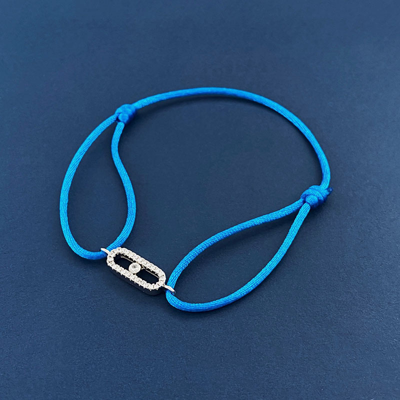 Style Simple Géométrique Corde Le Cuivre Incruster Zircon Unisexe Bracelets display picture 7