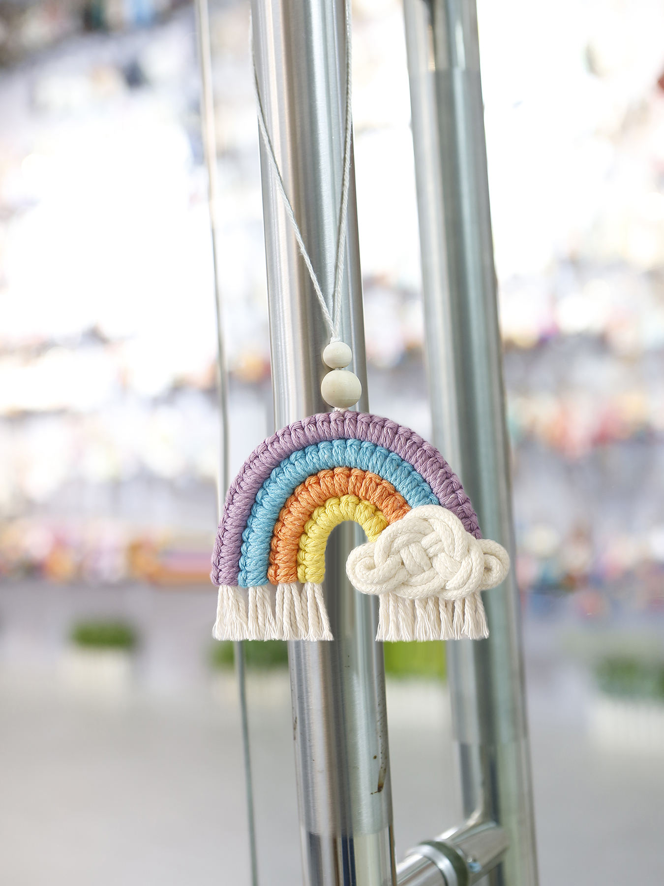 Ig Style Rainbow Cotton Artificial Decorations display picture 1