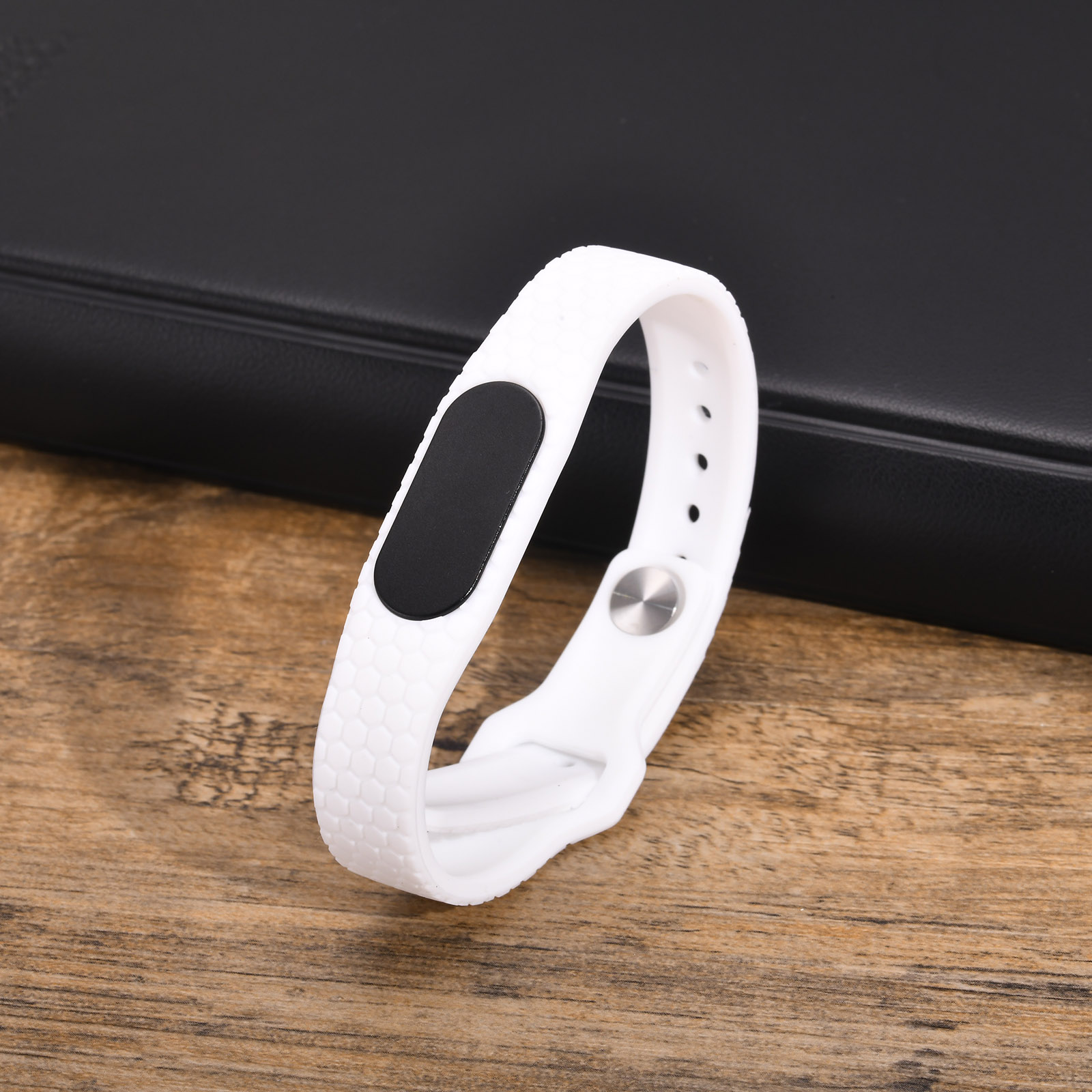 Simple Style Commute Oval Alloy Silica Gel Couple Wristband display picture 10