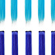 Frau Süss Mehrfarbig Lässig Chemische Faser Langes Glattes Haar Perücken display picture 9