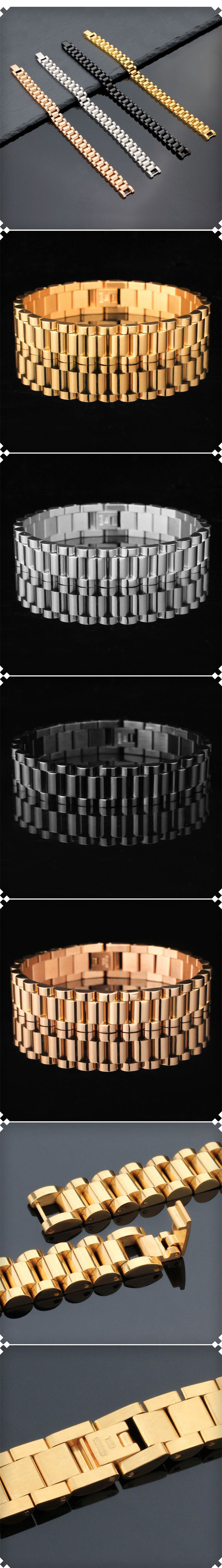 Vêtement De Rue Géométrique Acier Au Titane Unisexe Bracelets display picture 1
