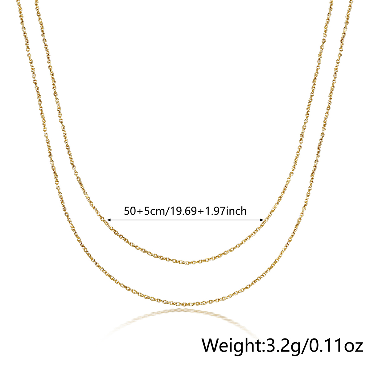 Ig-stil Einfacher Stil Einfarbig Sterling Silber Überzug 18 Karat Vergoldet Weißgold Plattiert Halskette display picture 1