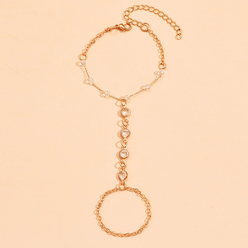 Style Simple Géométrique Couleur Unie Alliage Placage Femmes Bracelets display picture 5