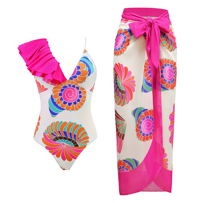 Women's Sexy Printing 2 Pieces One Piece Swimwear display picture 10