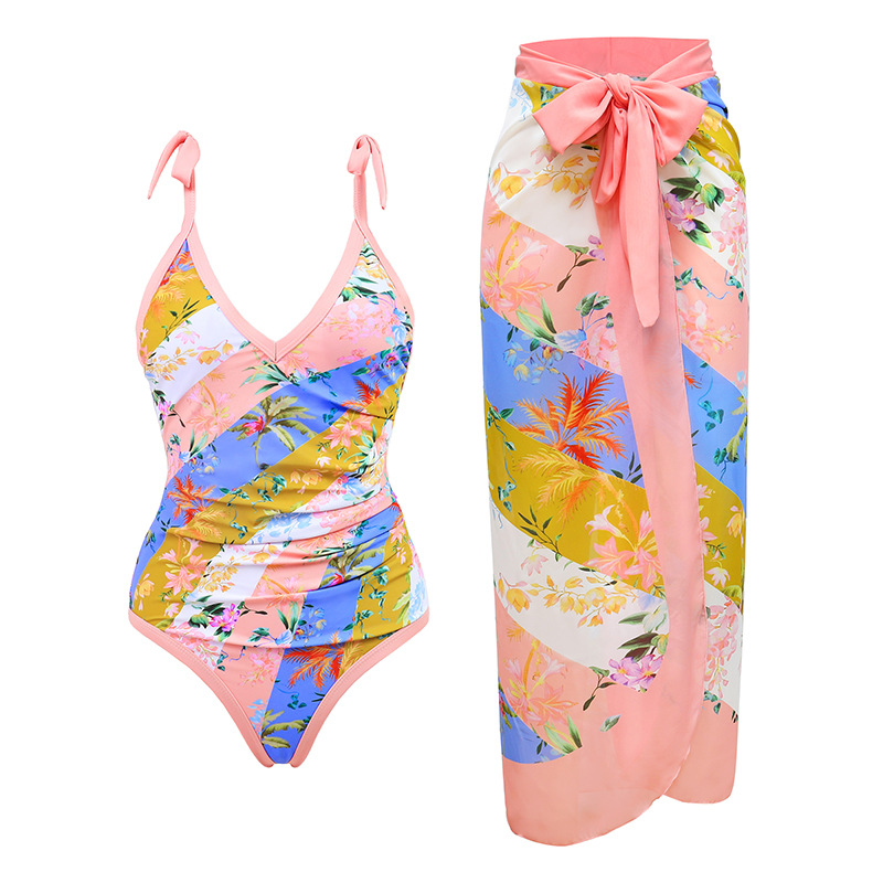 Women's Sexy Printing 2 Pieces One Piece Swimwear display picture 13