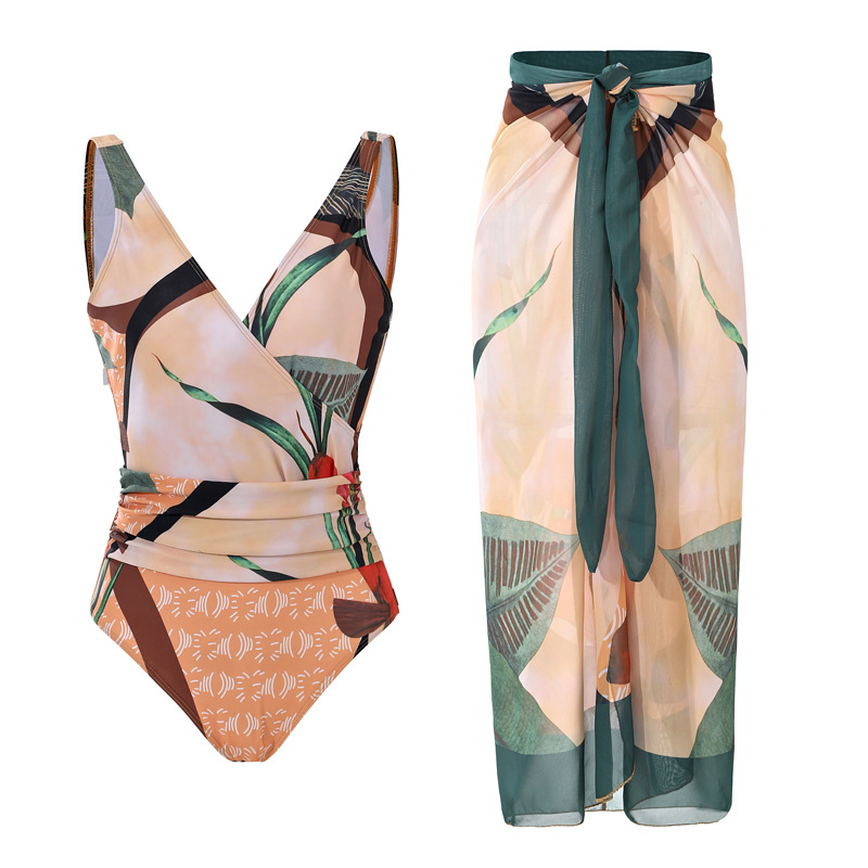 Women's Sexy Printing 2 Pieces One Piece Swimwear display picture 26